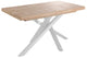 Mesa de comedor extensible Xena en color blanco, vista 2