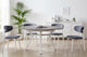 Mesa de comedor redonda extensible Paul