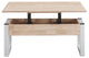 Mesa de centro elevable Loft Advance en color blanco, vista 3