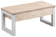 Mesa de centro elevable Loft Advance en color blanco, vista 5