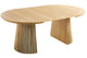 Mesa de comedor redonda extensible Keanu en color oak, vista 3