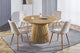 Mesa de comedor redonda extensible Keanu en color oak, vista 7