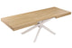 Mesa de comedor extensible Leonardo en color blanco, vista 4