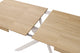 Mesa de comedor extensible Leonardo en color blanco, vista 6