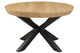 Mesa de comedor redonda extensible Bradley, vista 2