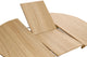 Mesa de comedor redonda extensible Bradley en color blanco, vista 5