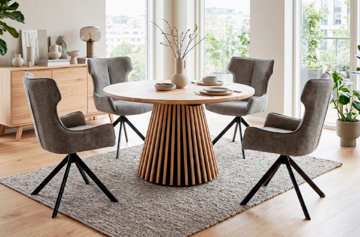 Mesa de comedor extensible Grove
