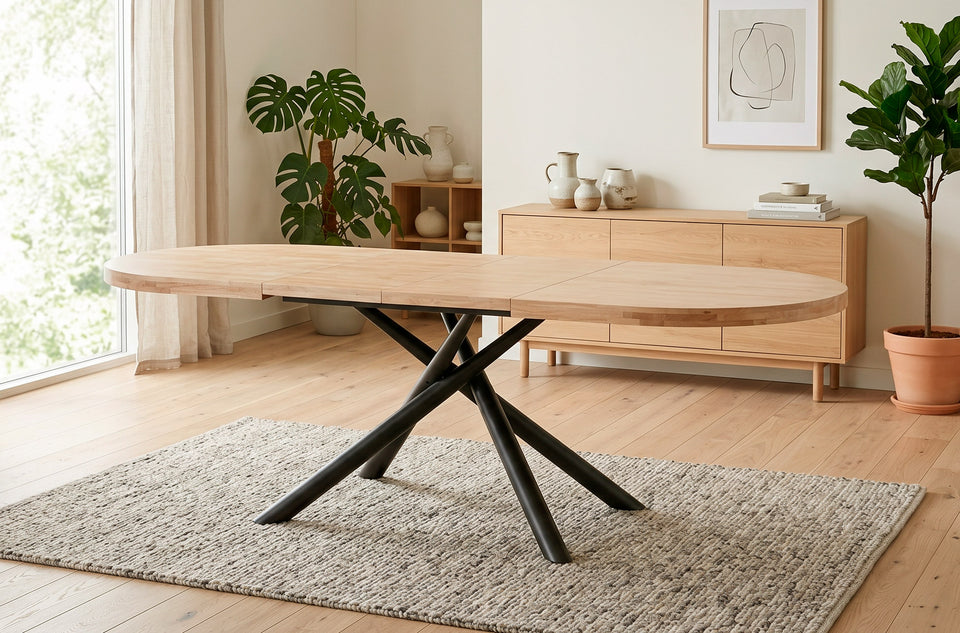 Mesa de comedor extensible Senda