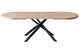 Mesa de comedor oval extensible Senda, vista 5