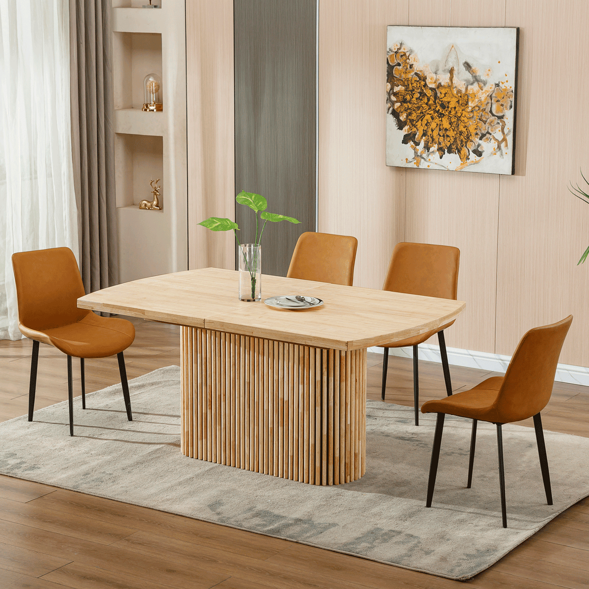 Mesa de comedor extensible Carol