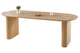 Mesa de comedor oval extensible Pietra oak, vista 4