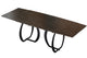 Mesa de comedor extensible Venezia cerámica Vulcano, vista 4