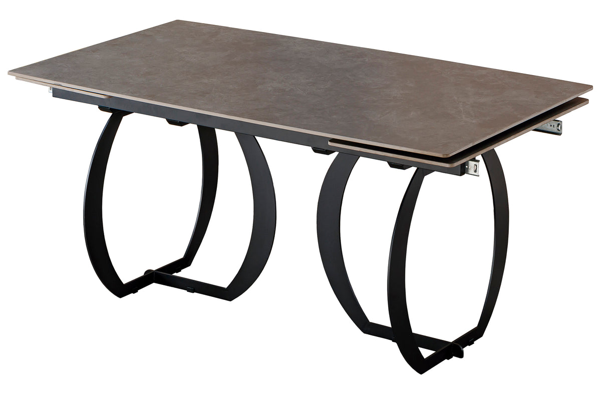 Mesa de comedor extensible Venezia cerámica gres