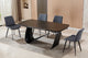 Mesa de comedor extensible Ostana cerámica Vulcano, vista 5