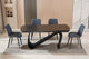 Mesa de comedor extensible Ostana cerámica Vulcano, vista 6