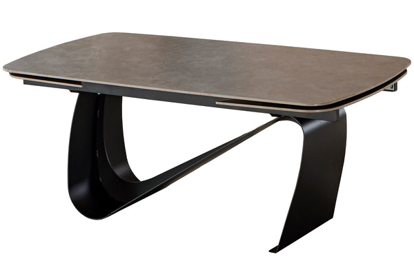 Mesa de comedor extensible Ostana cerámica gres