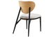 Silla de comedor Moon en color beige, vista 2