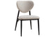 Silla de comedor Moon en color beige, vista 3