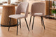 Silla de comedor Venus en color beige