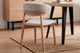 Silla de comedor Vera en color beige, vista 2
