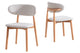 Silla de comedor Vera en color beige, vista 9