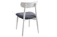Silla de comedor Shia en color gris, vista 4