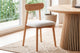 Silla de comedor Shia en color beige