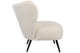 Butaca tapizada Elle Linen Nature, vista 4