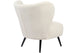 Butaca tapizada Elle Linen Nature, vista 5