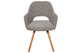 Silla de comedor giratoria Rimor, vista 3