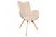 Silla de comedor Mireia en color beige, vista 2