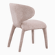 Silla de comedor Teddy en color beige, vista 2