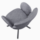 Silla de comedor giratoria Love, vista 3