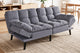 Sofá cama Cushion en color gris