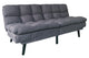 Sofá cama Cushion en color gris, vista 3
