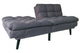 Sofá cama Cushion en color gris, vista 4