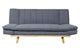 Sofá cama Lounge XL gris, vista 2