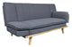 Sofá cama Lounge XL gris, vista 3