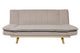 Sofá cama Lounge XL en color beige, vista 2