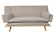 Sofá cama Lounge XL en color beige, vista 4