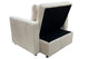 Sofá cama Divan corduroy crema, vista 7