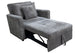 Sofá cama Divan en color gris, vista 5