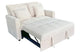 Sofá cama Divan corduroy crema, vista 11