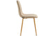Silla de comedor Nails en color beige, vista 4