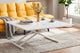 Mesa de centro elevable Up-Down blanco