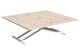 Mesa de centro elevable Up-Down blanco y roble, vista 4
