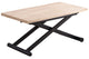 Mesa de centro elevable Natural, vista 2