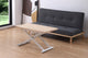 Mesa de centro elevable en color blanco, vista 4