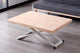 Mesa de centro elevable Zoe en color blanco