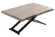 Mesa de centro elevable Zoe roble Honey, vista 2